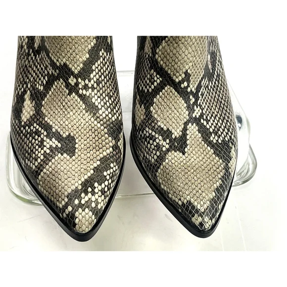 Dolce Vita Womens Snakeskin Print Leather Ankle Boots Size 9.5 Issa NEW - Picture 14 of 15